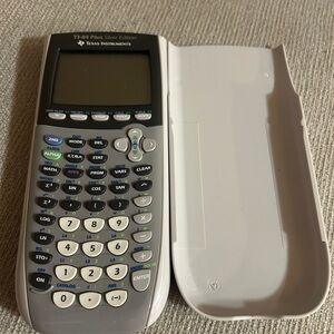 Texas Instruments Silver Graphing Calculator